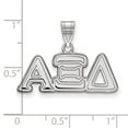 thumbnail image 2 of 925 Sterling Silver Rh-plated LogoArt Alpha Xi Delta Medium Pendant; for Adults and Teens; for Women and Men, 2 of 2