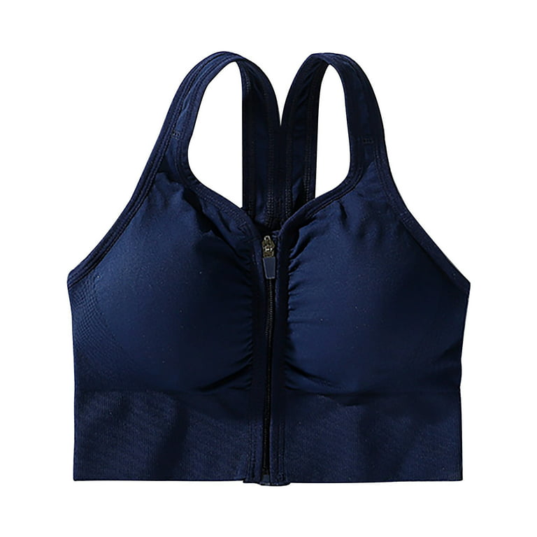 Leadmall Women Backless Bra Sports Bras Ladies Yoga Solid Sleeveless Cold  Shoulder Casual Tanks Blouse Tops Sport Bra Strapless Bra For Big Busted