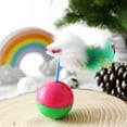 thumbnail image 4 of Darzheoy Cat Toy, Roly-Poly Mouse Self-Hey Funny Cat SticK Kitten Kitty Anti-Boring Artifact Feather Mouse Toy Interactive for Indoor, 4 of 8