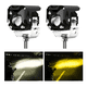 thumbnail image 1 of Par Faros De Lupa 60w Luz Spot Doble Color Malubero, 1 of 3