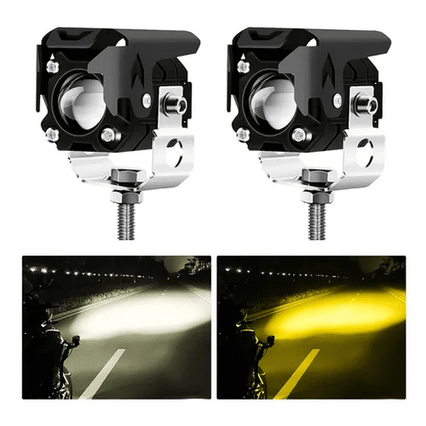 Par Faros De Lupa 60w Luz Spot Doble Color Malubero