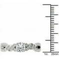 thumbnail image 4 of 3/4 Carat T.W. Diamond Vintage 14kt White Gold Engagement Ring, 4 of 5