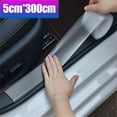thumbnail image 1 of 300cm *5cm Car Auto Door Protection Sill Scuff Cover Anti-scratch Sticker, 1 of 11