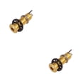 thumbnail image 2 of ZheElen Professional 1/4 Inch Threaded Socket Plug Brass Gold Silver Black, 2 of 6
