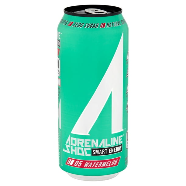 Adrenaline Shoc 05 Watermelon Smart Energy Drink, 16 fl oz Walmart
