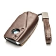 thumbnail image 2 of Vitodeco Genuine Leather Key Fob Case Compatible with BMW X5 2024, BMW X6 2024, BMW X7, BMW X1, BMW 3 Series, BMW 7 Series, BMW iX, BMW i4, BMW i7 2023-up (4-Button, Brown), 2 of 7