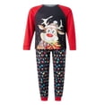 thumbnail image 2 of Christmas Pajamas for Family  Deer Tops + String Lights Pants Set, 2 of 9