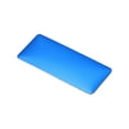 thumbnail image 1 of Unique Bargains 2'x1' Metal Name Plate Anodized Aluminium Self Adhesive Sign Tag Blue 20 Pack, 1 of 6