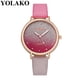 thumbnail image 3 of Reloj de cuarzo para mujer, relojes para mujer YOLAKO, esfera degradada de moda con cinturón de diamantes, reloj de cuarzo para mujer, reloj de cuarzo, 3 of 3