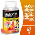 thumbnail image 2 of Airborne Kids Gummies Vitamin C Immune Support Supplement, Assorted Fruit Flavors, 42 ct (Pack of 3), 2 of 9