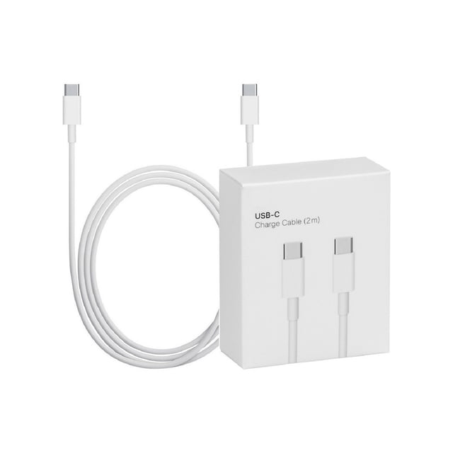 Cable USB-C de carga rápida de 2 m para MacBook iPad Pro