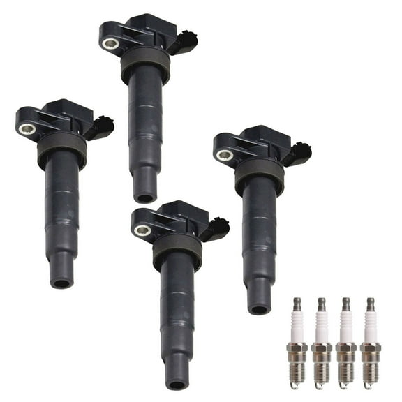 Ignition Coil and Platinum Spark Plug Compatible with Hyundai Tucson Genesis Kia Sorento UF611 Fits select: 2009-2010 HYUNDAI SONATA GLS, 2011-2012 KIA SORENTO BASE/LX