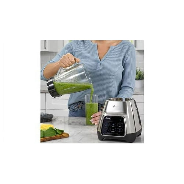 Oster 1000W 2-in-1 Power Reversing Glass Smoothie Jar Blender with