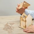 thumbnail image 2 of IFANLANDOR 8PCS Wood Flower Pattern Corner Applique for DIY Architectural Model and Cabinet Attachment, 2 of 4
