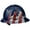 American Flag, variant on Full Brim Hard Hat - OSHA Safety Helmet Durable Lightweight Carbon Fiber Hard Hat, 6-Point Ratchet Suspension Protective Gear for Men and Women