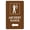 Warning Sign 1, variant on Are You Drinking Enough Water Sign - 8"x12" UV Printed Rust Free Aluminum Sign, Yard Home Business Driveway Alert