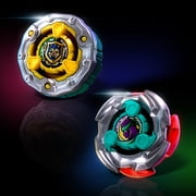 Beyblade X Sneak Attack Battle Set with Beystadium, 2 Tops, 2 Launchers, Yellow and Green, Ages 8 and up