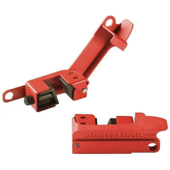 Grip Tight Circuit Breaker Lockouts, For Tall Or Wide Breaker | Bundle of 5 Each