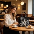 thumbnail image 6 of Quilted Tote Bag for Women Large Capacity Everyday Bag with Embroidery Detail Laptop Crossbody Shoulder Bag for Office Commute Travel and Weekend Outing, 6 of 6