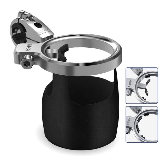 Portavasos de moto LEXIN C4 extra grande para Harley Davidson