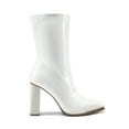 thumbnail image 5 of Dream Pairs Women's Mid Calf Gogo Boots Square Toe Elastic Ankle & High Chunky Block Heel, 5 of 5