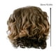 thumbnail image 3 of Pelucas con flequillo para mujer, peluca ondulada suelta para hombre, color degradado, flequillo parcial, rizos pequeños, peluca de cabello corto, contracción, contracción, 3 of 5