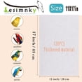 thumbnail image 2 of 120PCS Bird Cage Liner Papers, 11'' X 17'' Disposable Bird Cage Paper Liners Precut Absorbent Cushion Mat Accessories for Pet Bird Parrot (White), 2 of 8
