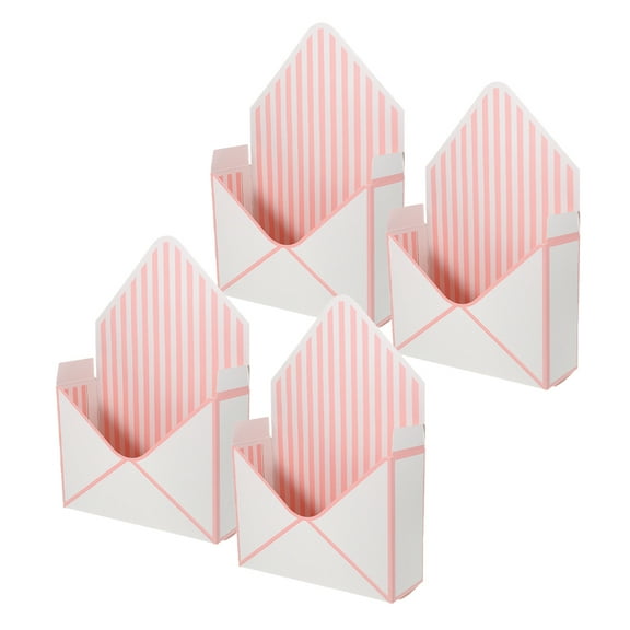 Hemoton 4pcs Bouquet Envelope Boxes for Florist Foldable Flower Arrangements Packaging Paper Boxes