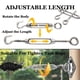 thumbnail image 4 of Tensor de cable de acero inoxidable 304 con gancho y ojo, ajustable para cables de acero, antenas, tendederos y cadenas, 6 piezas, 4 of 5
