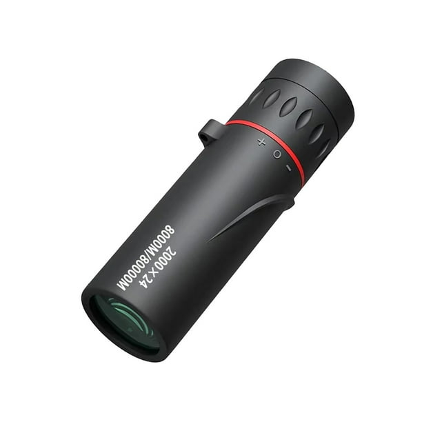 Telescopio Monocular HD 2000x24, Mini Telescopio Portátil para Acampar Al Aire Libre y Observar