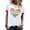 Yellow, variant on TYGHBN Women's Rainbow Printed Short Sleeved T Shirt Top Women's Long Sleeved Shirts Loose Women T Pack New Day Shirt Polyester Tees Women Polyester Womens Shirt Layering Tee Long Sleeve Women Long
