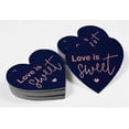 thumbnail image 4 of Inkdotpot Rose Gold Foil Paper Hang Tag Love Is Sweet Wedding Favor Tag 50 Pieces, 4 of 8