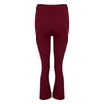thumbnail image 5 of Tittly Sweatpants Women Yoga Pants Womens High Waist Pant Soft Sport Yoga Leggings Workout Running Trousers Flare Pants Womens Sweatpants Red L, 5 of 9