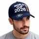 thumbnail image 4 of KNITE Gorra Fútbol USA Estados Unidos Copa 2026 Fan Sport Ajustable Bordada 3D, 4 of 5