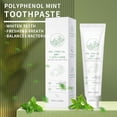 thumbnail image 4 of Fiudx Pasta Dental de Menta, Fórmula Refrescante con Polifenoles, Elimina Manchas de Té, Protector de Esmalte con Aminoácidos, Higiene Bucal Diaria, Ideal para Viajes, Aliento Fresco Duradero., 4 of 6