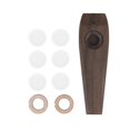thumbnail image 4 of Kazoo de madera profesional, instrumento de viento de armónica de acompañamiento de ukelele de guitarra con de flauta para guitarra de violín Hugo flauta kazoo, 4 of 10