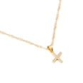 thumbnail image 2 of Dije Inicial Letra X Mini con Zirconia Chapa de Oro 18k Ametrinaa, 2 of 5