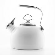Chantal Tea Kettle Classic Harmonica Whistling Teakettle, 1.8 quart, Marigold