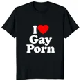 thumbnail image 2 of Camiseta de Humor divertido para hombre, camisa informal con estampado porno, I Love, Harajuku, LGBT, ropa de calle de manga corta, Hipster, 2 of 4