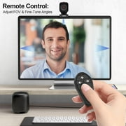 NBD 2K Webcam for PC & Laptop, Autofocus Computer Camera with Dual AI-Noise Canceling Microphones