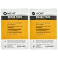 thumbnail image 2 of Niche Front Brake Pad Set for Yamaha YZF R3 Semi-Metallic Motorcycle 2 Pack 519-KPA2473D, 2 of 5