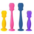thumbnail image 1 of 4Pcs Diaper Cream Brush Soft Silicone Detachable Diaper Rash Cream Applicator with Suction Base for Baby Newborn, 1 of 4