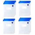thumbnail image 1 of Coofit Sac pour Scelleuse sous Vide Réutilisable 10 Pcs Sac Alimentaire sous Vide Sac de Scellage Alimentaire pour Food Saver, 1 of 10