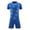 Blue, variant on Avrnliq Boys Girls Soccer Training Outfit 2-Piece Quick Dry Jersey & Shorts Lightweight Team Uniform for Practice & Matches,Size 13 T