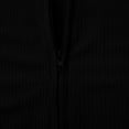 thumbnail image 6 of HLKJKLS Long Sleeve Shirts For Women Zip Up Hooded Cardigan With Large Pockets Long Sleeve Polyester Cotton Blend Black S-3Xl, 6 of 8