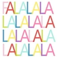 thumbnail image 2 of SD Graphics Studio 12x12 Gold Ornate Wood Framed with Double Matting Museum Art Print Titled - Colorful FA LA LA, 2 of 4