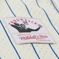 thumbnail image 6 of Men's-Mitchell & Ness  Cream Buffalo Bills Vintage Logo Final Seconds Full-Button Mesh Top, 6 of 7