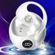thumbnail image 1 of Auriculares Bluetooth, pequeños auriculares con traductor de idiomas y pantalla digital, auriculares inalámbricos Bluetooth 5.4 colgantes, auriculares abiertos, compatible con 144 idiomas diferentes,, 1 of 9