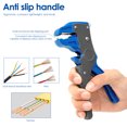 thumbnail image 3 of NUAHRHY Wire Stripper High Carbon Steel Wire Stripper Tool Adjustable Quick Stripper Multifunctional Wire Stripper Pliers for Electrical Projects Automotive Repairs, 3 of 8