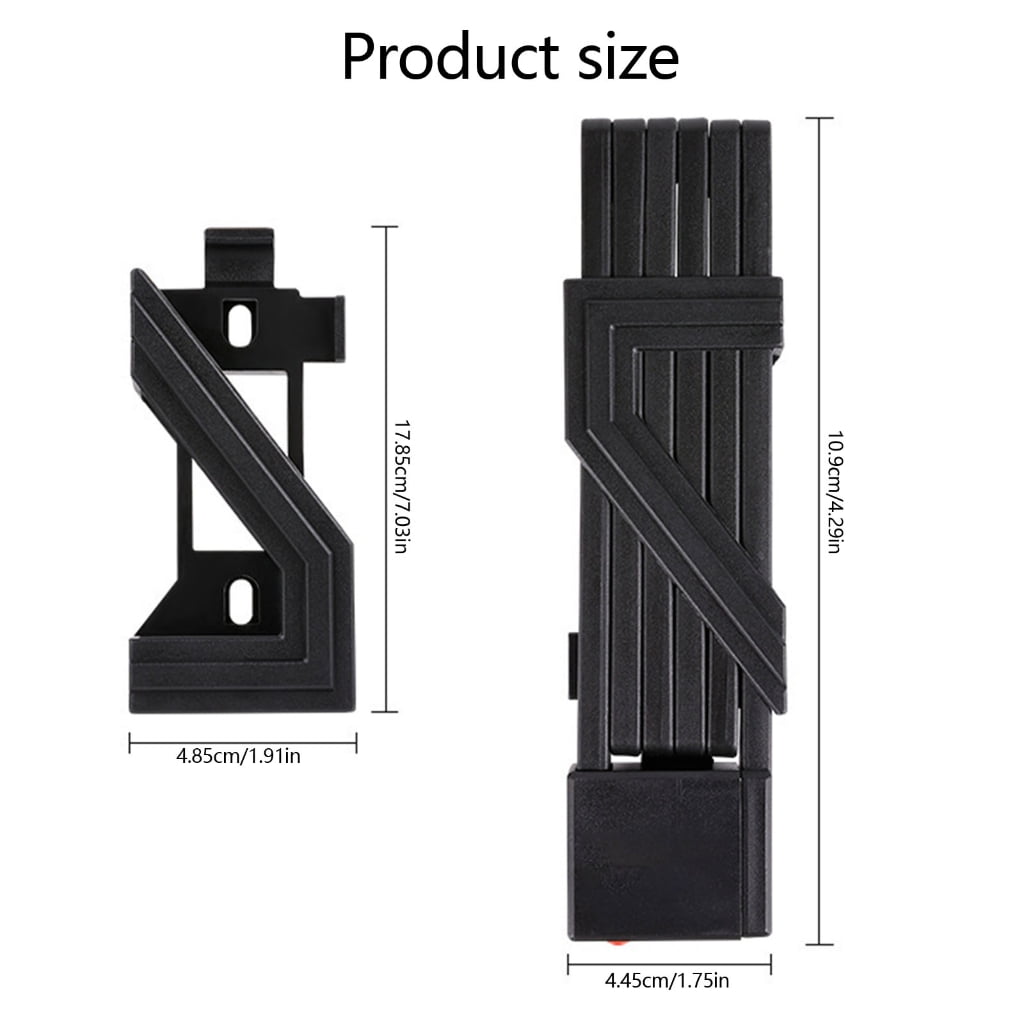 CEORPER Weather proof Bike Lock Rustproof Lock with 2 Key For Commuters Secure Cycling
